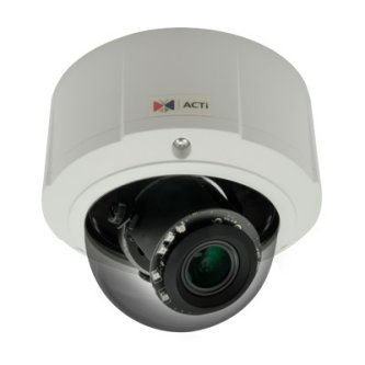 ACTi 5MP Outdoor 4.3X Zoom Dome,D/N,Adaptive