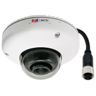 ACTi 5MP Outdoor Mini Fisheye Dome,Basic WDR,