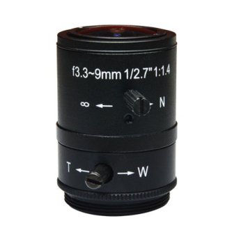 ACTi Vari-Focal f3.3-9mm Manual Focus D/N MP