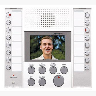 Aiphone WHITE AUDIO/VIDEO MASTER STATION (MAX 8