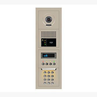 Aiphone 1X4 MODULAR VIDEO ENTRANCE STATION WITH