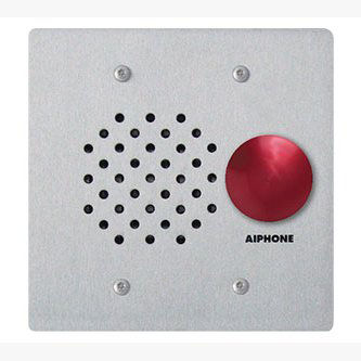 Aiphone FLUSH MOUNT 2 GANG SUB STATIONSTAINLESS