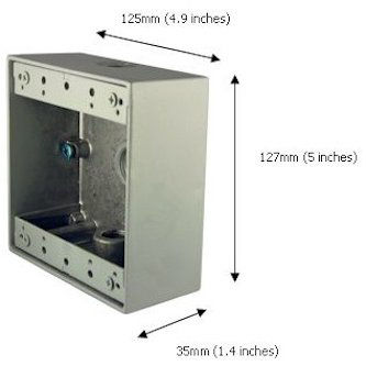 Algo SURFACE MOUNT CONDUIT BOX FOR 3201, 1128