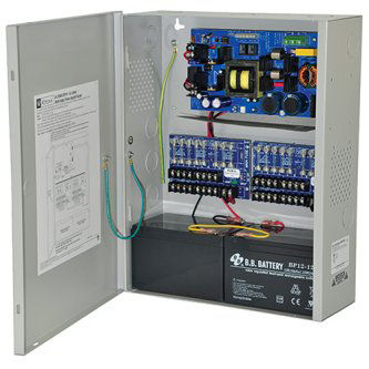 PWR.SUPP/CHARGER,24VDC@10 AMP,16 OUTPUTS
