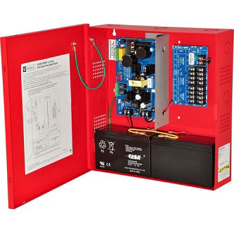 Altronix 12V   4A, 24V   3A W/PD8CB RED