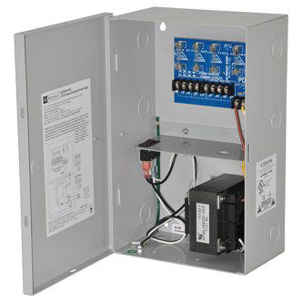 Altronix CCTV AC WALL MOUNT PWR.SUPP.;4 FUSED OUT