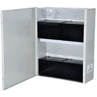 Altronix ENCLOSURE W/BATTERY SHELF ANDCAM LOCK; 1