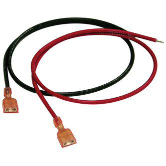 Altronix (2) 18"BATTERY LEADS;RED&BLACK