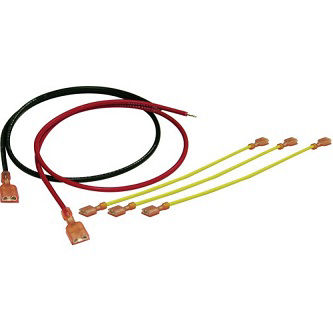 Altronix 18" RD/BK BATTERY & 4 YL LEADS