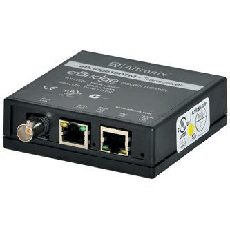 Altronix Ethernet over coax/CAT5e Transceiver.
