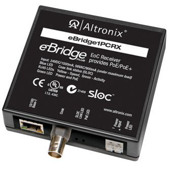 Altronix IP and PoE+ over Coax Receiver