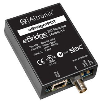 Altronix EBRIGE PLUS - ETHERNET/POE OVER COAX TRA