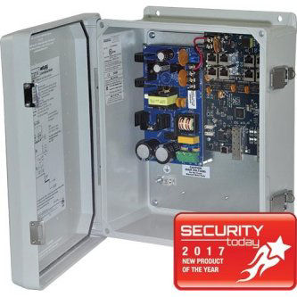 Altronix 8pt Fib Med Conv/2SFP/PS/NEMA4