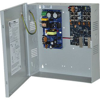 Altronix 8pt Fib Med Conv/2SFP/PS/NEMA1