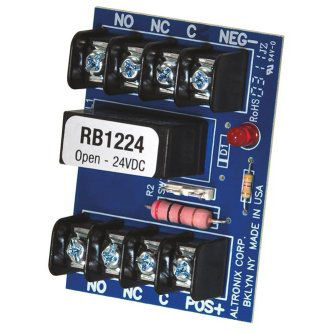 Altronix RELAY MODULE,12VDC OR 24VDC, 5AMP/115VAC
