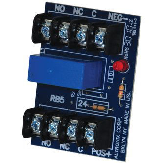 Altronix RELAY MODULE,24VDC OPERATION,DPDT CONTAC