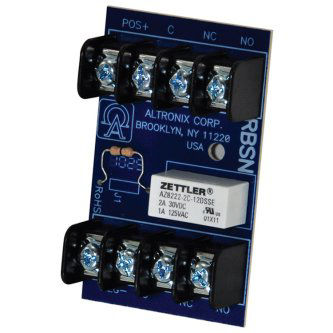 Altronix SENSITIVE RELAY MODULE, 12VDCOR 24VDC OP