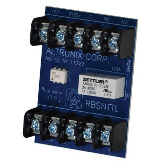 Altronix ULTRA-SENSITIVE RELAY - 12VDCTO 24VDC OP