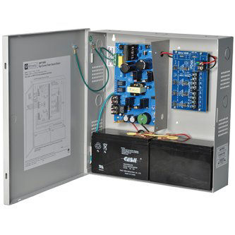 Altronix 12/24 VDC, 6 A 4 FUSE OUT CABPS