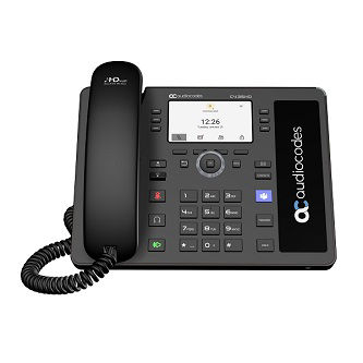 AudioCodes Teams C435HD-R TAA IP-Phone PoE GbE blac
