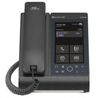 AudioCodes Teams C470HD Total Touch IP-Phone PoE Gb