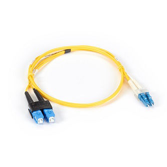 Blackbox OS2 FIBER PATCH CBL OFNR PVC SCLC YL 3M