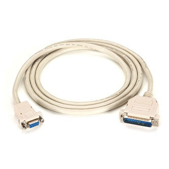 Blackbox Premium RS232 AT Modem Cable DB9F/DB25M
