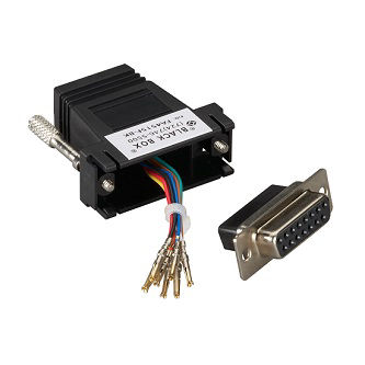 Blackbox Modular Adapter Kit DB15F To RJ45F