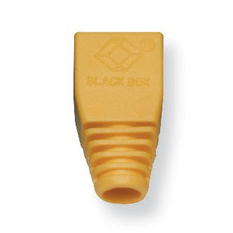 Blackbox 50-Pack Yellow Snagless Cable Boot