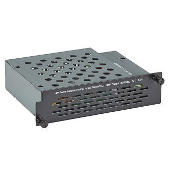 Blackbox Power Supply - 4-Slot, 44W, 20-72VDC,