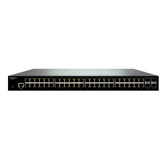 Blackbox 48+4-PORT GIGABIT SWITCH MANAGED W/ 4 SF