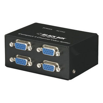 Blackbox 4-CHANNEL COMPACT VGA VIDEO SPLITTER