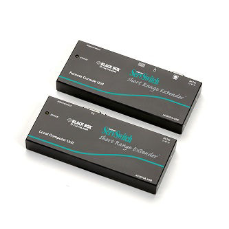 Blackbox KVM EXT SHORT RANGE-75FT VGA USB CATX
