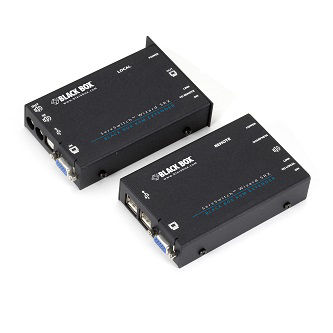 Blackbox KVM EXT VGA USB 2.0 AUD CATX DUAL ACCESS