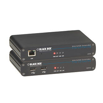 Blackbox KVM EXT DVID USB 2.0 CATX SINGLE ACCESS