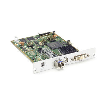 Blackbox KVM TX DVII USB HID SM FBR MOD EXT CARD