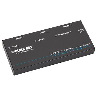 Blackbox DVID SPLITTER WITH AUDIO AND HDCP 1 X 2