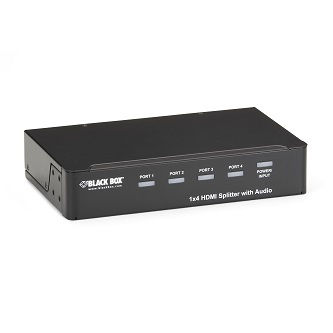 Blackbox 1X4 HDMI SPLITTER WITH AUDIO