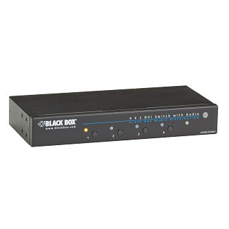 Blackbox 4X1 DVI SWITCH WITH AUDIO