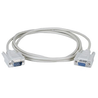 Blackbox SER CBL SHL CM MLD DB9 M/F THBSCRW 10FT