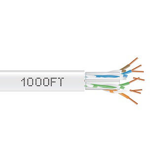 Blackbox CAT6A 650-MHz Solid Bulk Cable UTP CMR P