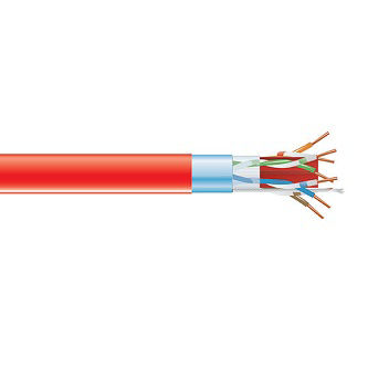 Blackbox CAT6A BULK CBL FUTP PLN RD 1000'