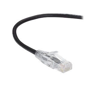Blackbox CAT6 SNAGLESS PATCH CABLE UTP PVC BK 7'