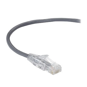 Blackbox CAT6 SNAGLESS PATCH CABLE UTP PVC GY 10'