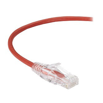 Blackbox CAT6 SNAGLESS PATCH CABLE UTP PVC RD 1'