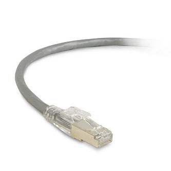 Blackbox CAT6 LCK SNG PATCH CBL SFTP PVC GY 5'