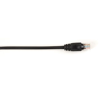 Blackbox CAT5E SNAGLESS PATCH CABLE UTP PVC BK 7'