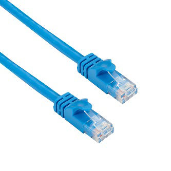Blackbox CAT6A SLIM SNG PATCH CBL UTP PVC BL 3'