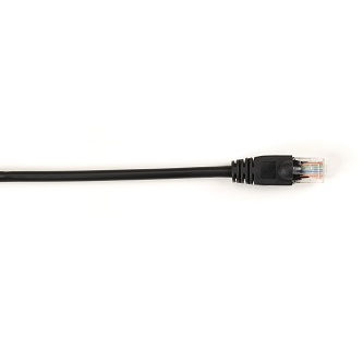 Blackbox CAT6 SNAGLESS PATCH CABLE UTP PVC BK 1'