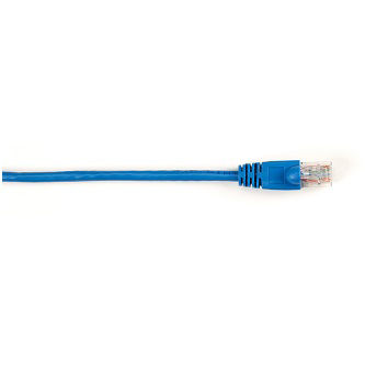 Blackbox CAT6 SNG PATCH CABLE UTP PVC BL 2' 25P